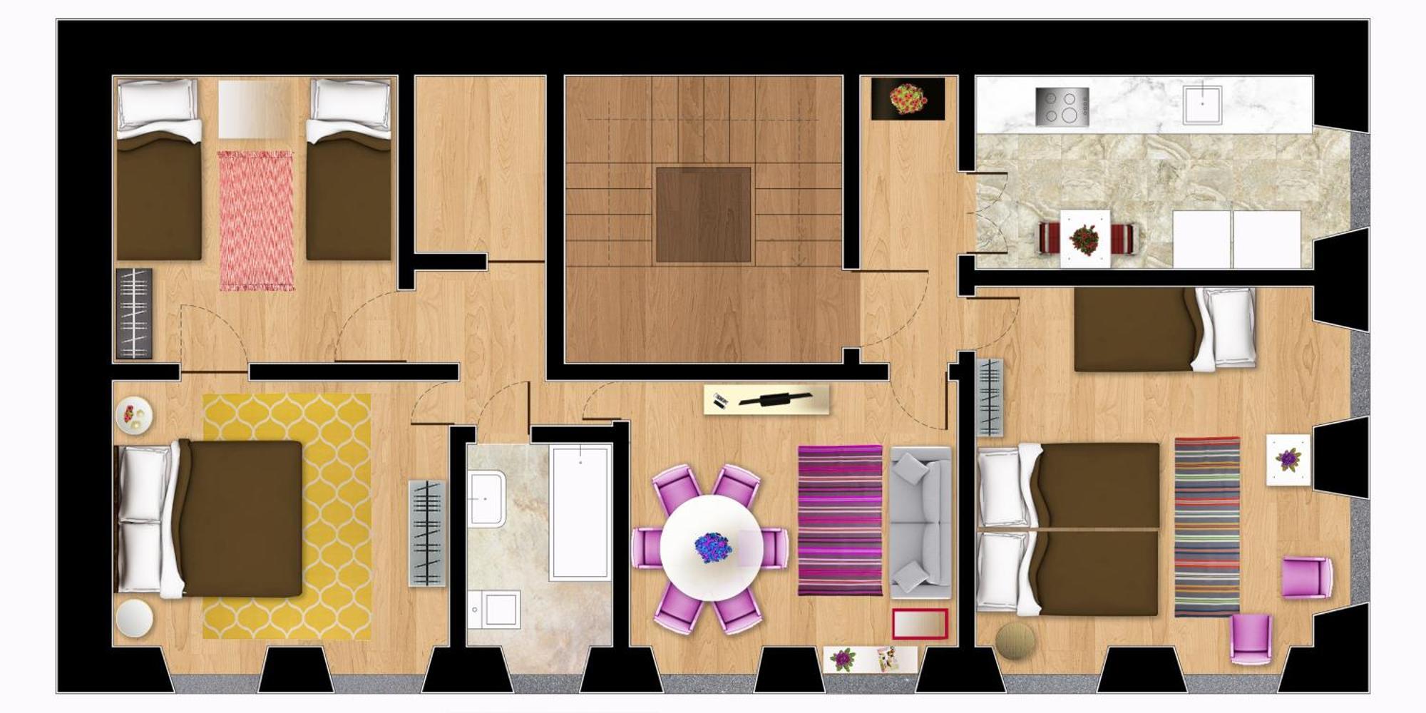 Apartamento B1 Bairro Alto - Bica Spacious Bright
